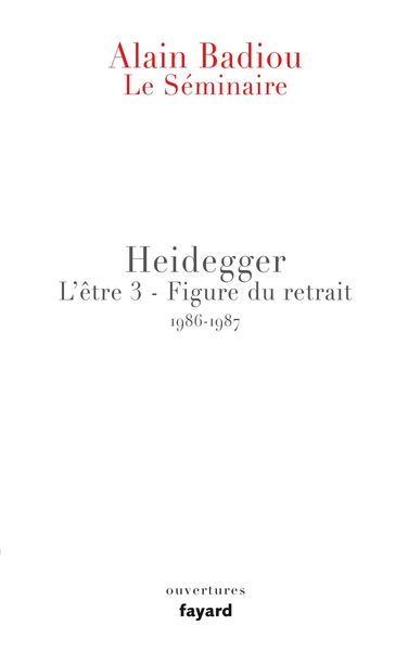 Produktbild: Le S&eacute;minaire - Heidegger