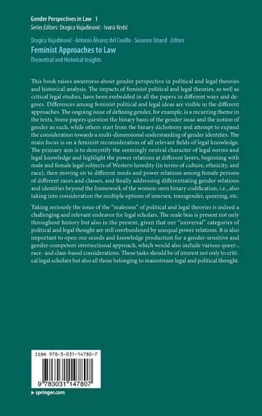 Produktbild: Feminist Approaches to Law