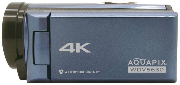 Produktbild: Aquapix WDV5630 GreyBlue Camcorder 7.6 cm 3 Zoll 13 Megapixel Grau-Blau