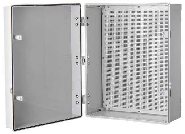 Produktbild: TRU COMPONENTS TC-PSC-40x50x20 Schaltschrank 400 x 500 x 200 ABS Hellgrau 1St.