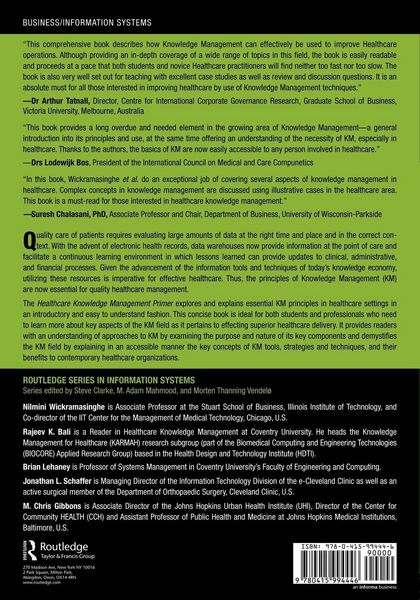 Produktbild: Healthcare Knowledge Management Primer