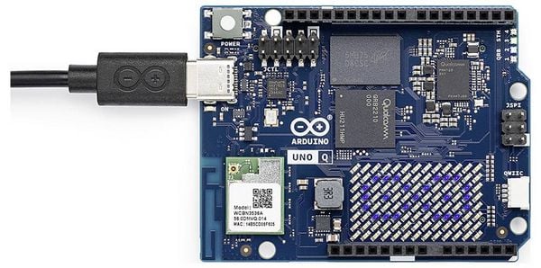 Produktbild: Arduino Uno Q ABX00162 (2GB / 16GB eMMC) 4 x 2.0GHz