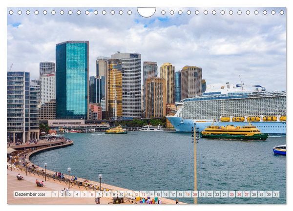 Produktbild: Australien Metropolen (Wandkalender 2026 DIN A4 quer), CALVENDO Monatskalender