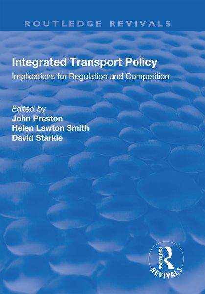 Produktbild: Integrated Transport Policy