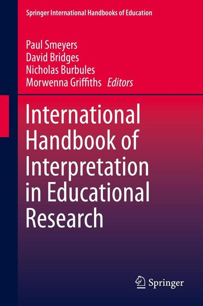 Produktbild: International Handbook of Interpretation in Educational Research