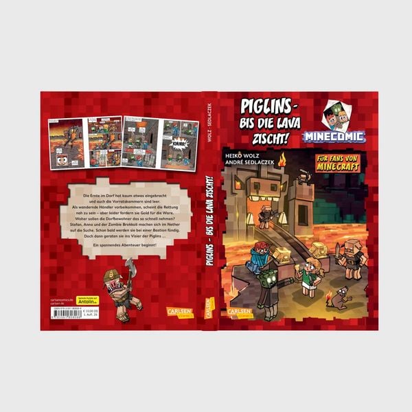 Produktbild: Piglins &ndash; bis die Lava zischt! - F&uuml;r Fans von Minecraft