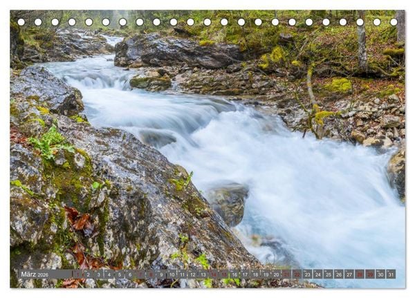 Produktbild: Sch&ouml;ne Wanderungen um Oberstdorf (Tischkalender 2026 DIN A5 quer), CALVENDO Monatskalender