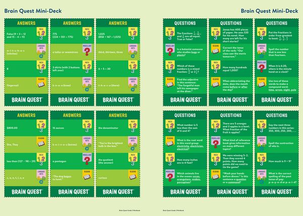 Produktbild: Brain Quest Workbook: 3rd Grade Revised Edition