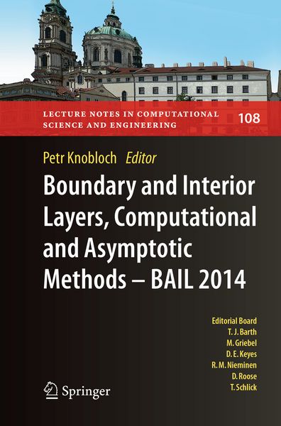Produktbild: Boundary and Interior Layers, Computational and Asymptotic Methods - BAIL 2014