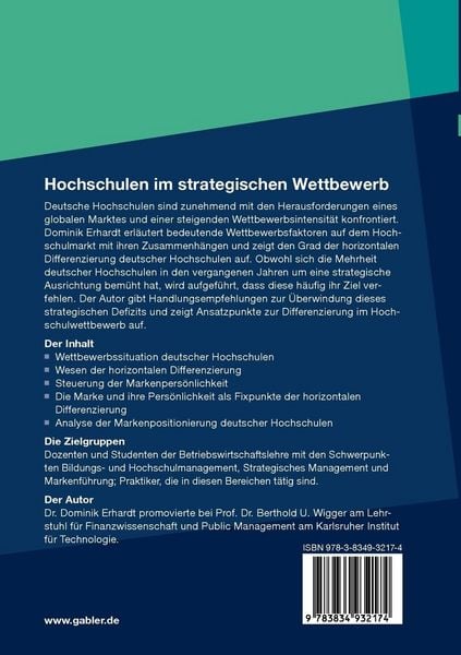 Produktbild: Hochschulen im strategischen Wettbewerb