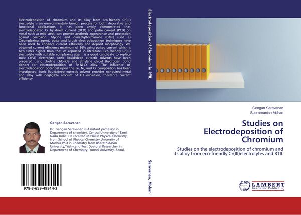 Produktbild: Studies on Electrodeposition of Chromium