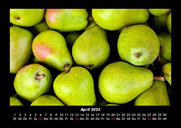 Produktbild: Fr&uuml;chte 2025 Fotokalender DIN A3
