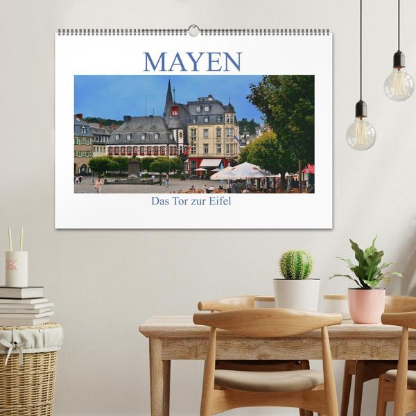 Produktbild: Mayen - Das Tor zur Eifel (Wandkalender 2026 DIN A2 quer), CALVENDO Monatskalender