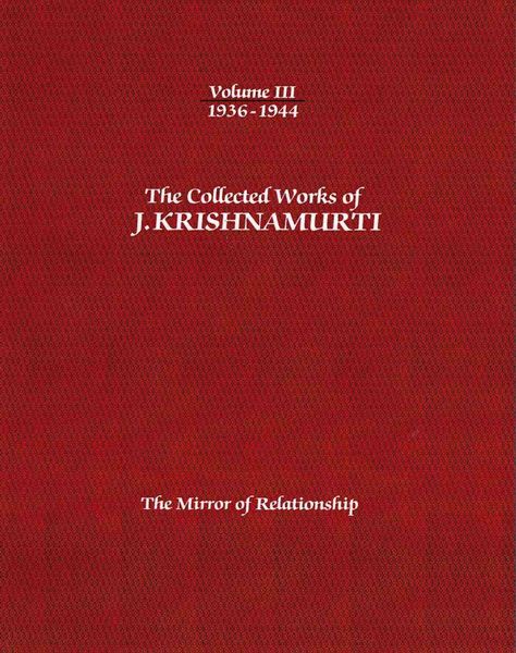 Produktbild: The Collected Works of J. Krishnamurti, Volume III