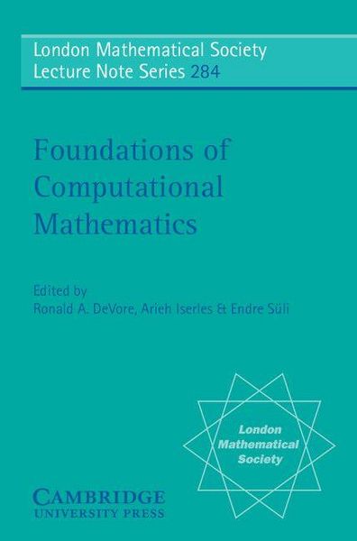 Produktbild: Foundations of Computational Mathematics