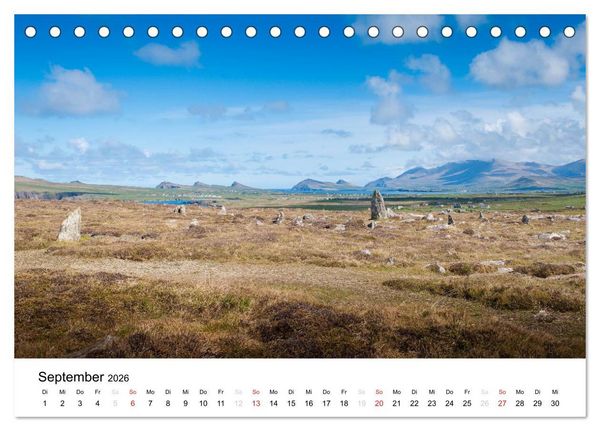 Produktbild: Irland. Wild Atlantic Views. (Tischkalender 2026 DIN A5 quer), CALVENDO Monatskalender