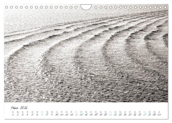 Produktbild: Meeresbilder - Nordsee-Impressionen (Wandkalender 2026 DIN A4 quer), CALVENDO Monatskalender