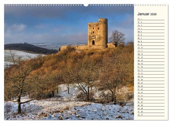 Produktbild: Burgen im Harz (Wandkalender 2026 DIN A2 quer), CALVENDO Monatskalender