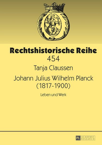 Produktbild: Johann Julius Wilhelm Planck (1817&ndash;1900)
