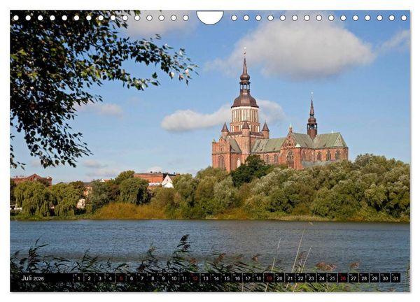 Produktbild: Hansestadt Stralsund (Wandkalender 2026 DIN A4 quer), CALVENDO Monatskalender