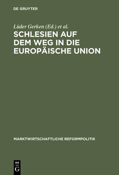 Produktbild: Schlesien auf dem Weg in die Europ&auml;ische Union