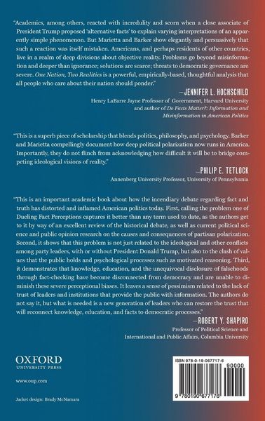 Produktbild: One Nation, Two Realities