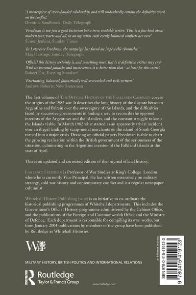 Produktbild: The Official History of the Falklands Campaign, Volume 1