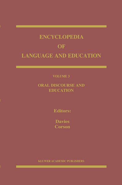 Produktbild: Oral Discourse and Education