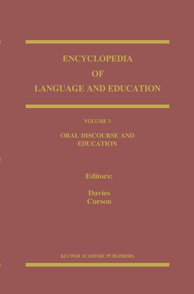 Produktbild: Oral Discourse and Education
