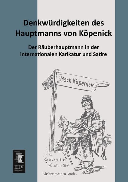 Produktbild: Denkw&uuml;rdigkeiten des Hauptmanns von K&ouml;penick