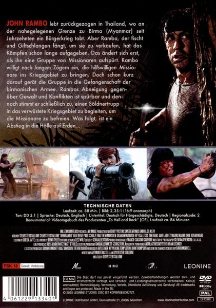 Produktbild: John Rambo - Uncut