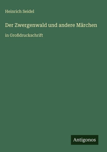 Produktbild: Der Zwergenwald und andere M&auml;rchen