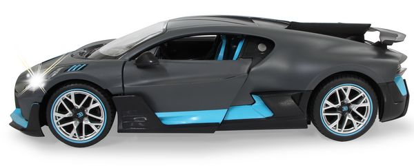 Produktbild: Bugatti Divo 1:14 grau 2,4GHz T&uuml;r manuell