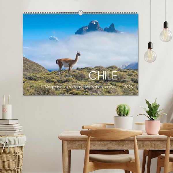 Produktbild: Magie dieses S&uuml;damerikanischen Landes, Chile (Wandkalender 2026 DIN A2 quer), CALVENDO Monatskalender