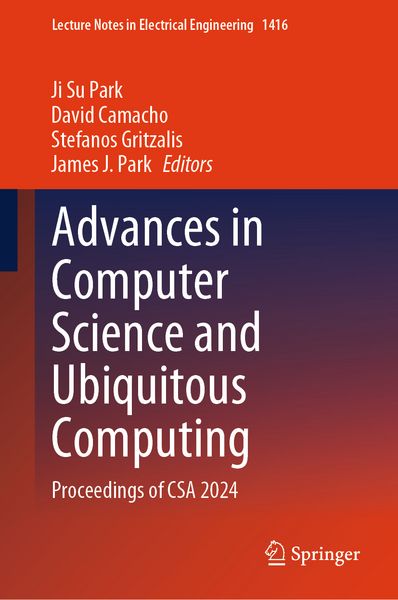Produktbild: Advances in Computer Science and Ubiquitous Computing