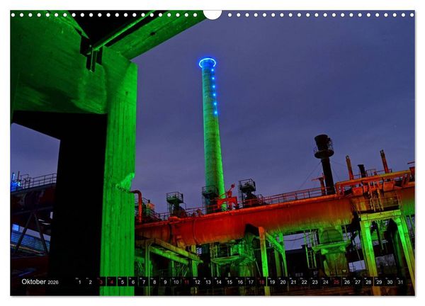 Produktbild: Industrie-Kultur 2026 (Wandkalender 2026 DIN A3 quer), CALVENDO Monatskalender