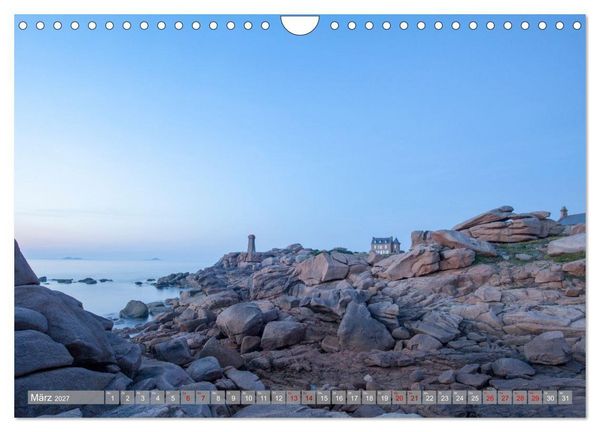 Produktbild: Momente einer Reise - Bretagne (Wandkalender 2027 DIN A4 quer), CALVENDO Monatskalender