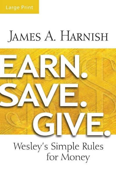 Produktbild: Earn. Save. Give. [Large Print]