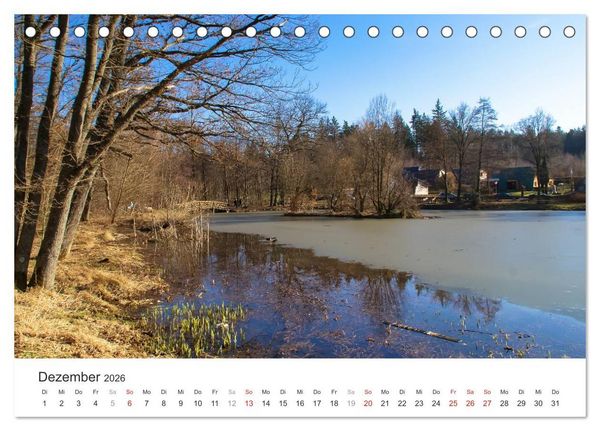 Produktbild: Pforzheims sch&ouml;ne Stellen (Tischkalender 2026 DIN A5 quer), CALVENDO Monatskalender