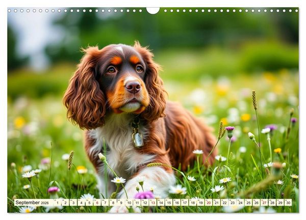 Produktbild: American Cocker Spaniel (Wandkalender 2026 DIN A3 quer), CALVENDO Monatskalender