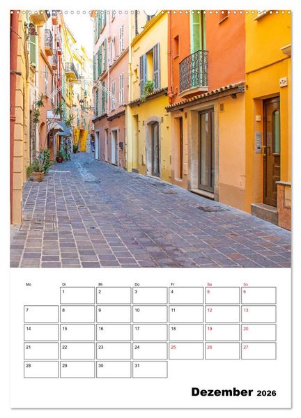 Produktbild: Monaco - F&uuml;rstentum an der C&ocirc;te d'Azur (hochwertiger Premium Wandkalender 2026 DIN A2 hoch), Kunstdruck in Hochglanz