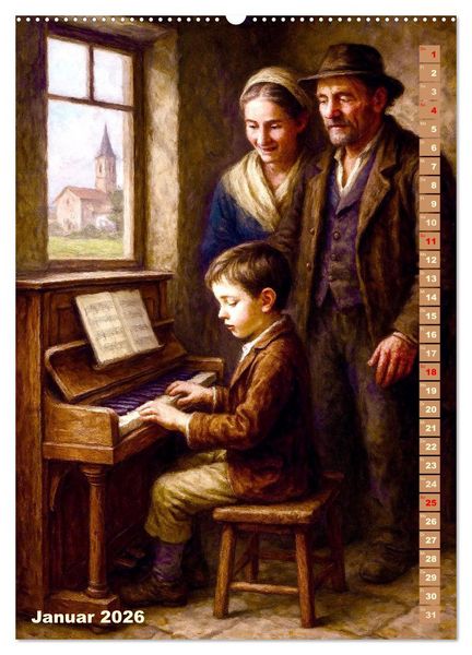 Produktbild: Giuseppe Verdi (Wandkalender 2026 DIN A2 hoch), CALVENDO Monatskalender