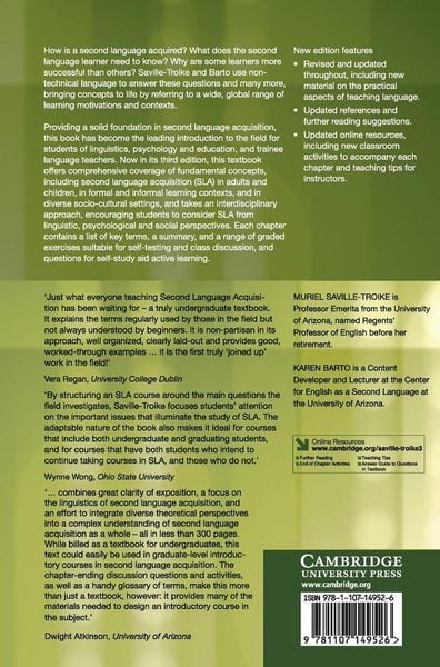 Produktbild: Introducing Second Language Acquisition