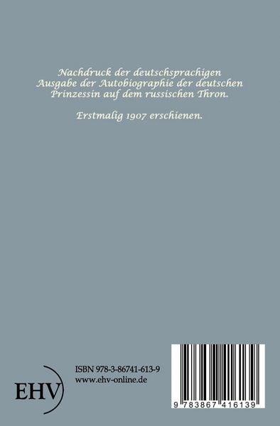 Produktbild: Erinnerungen der Kaiserin Katharina II.