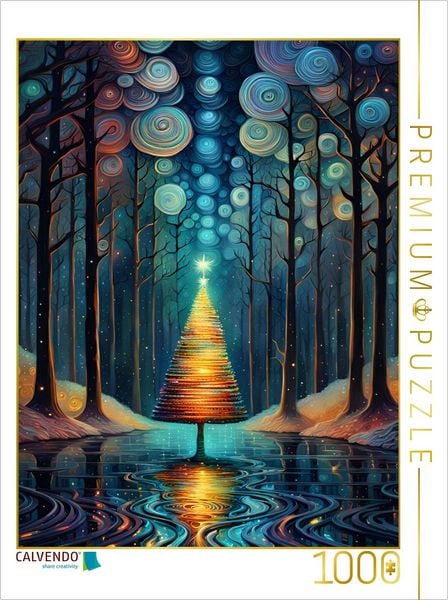 Produktbild: CALVENDO Puzzle Frohe Weihnachten! | 1000 Teile Lege-Gr&ouml;&szlig;e 64x48cm Foto-Puzzle f&uuml;r gl&uuml;ckliche Stunden