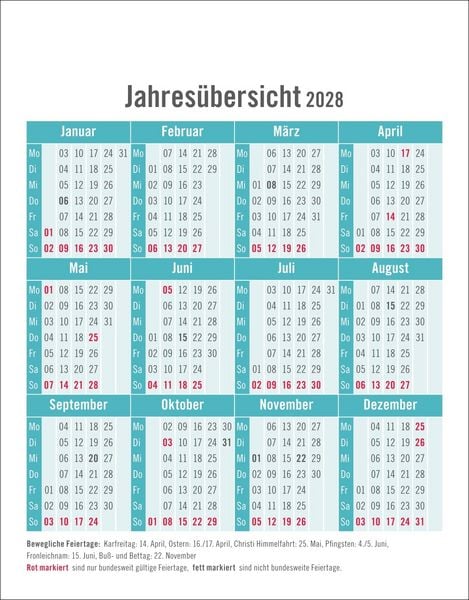 Produktbild: Stefan Heine Kreuzwortr&auml;tsel Tagesabrei&szlig;kalender 2027