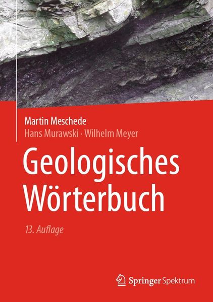 Produktbild: Geologisches W&ouml;rterbuch