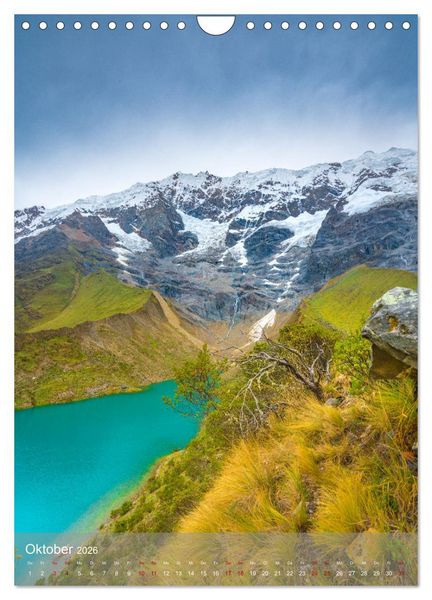 Produktbild: Peru - Einzigartige Landschaften (Wandkalender 2026 DIN A4 hoch), CALVENDO Monatskalender