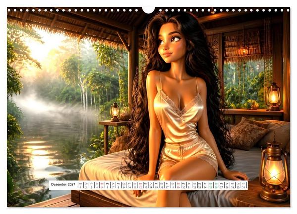 Produktbild: Valentina - Dort schlafen, wovon andere nur tr&auml;umen (Wandkalender 2027 DIN A3 quer), CALVENDO Monatskalender