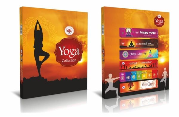 Produktbild: R&auml;ucherst&auml;bchenset Green Tree Yoga Collection 6x15gr